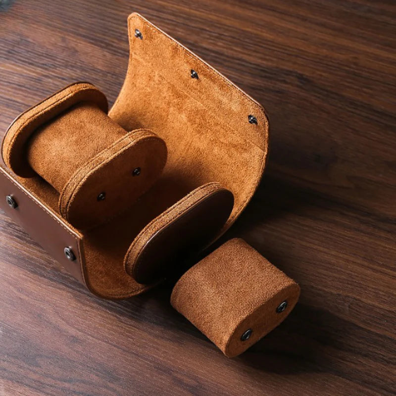 Porta-Relógios de Couro Luxuoso Noble™ A005
