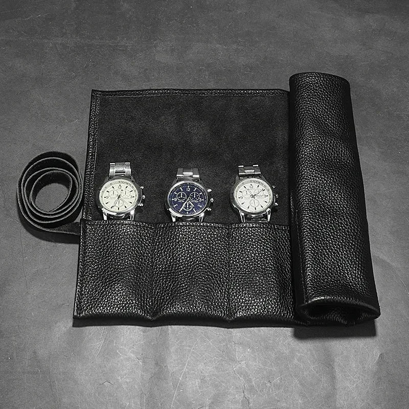 Watch Roll de Couro Legítimo para 6 Relógios Noble™ A007