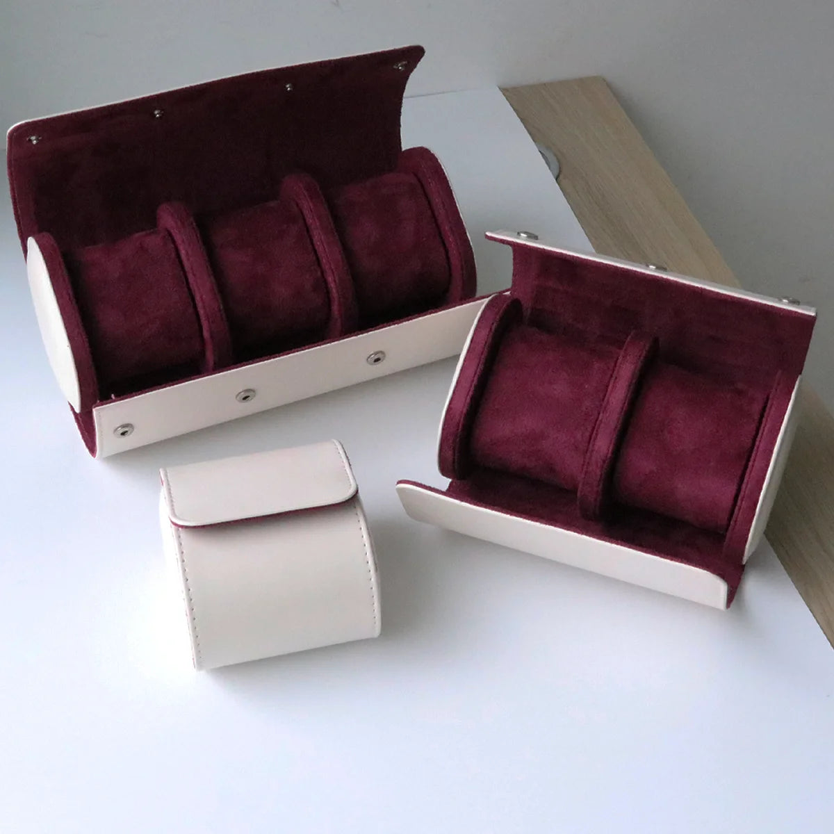 Porta-Relógios de Couro Luxuoso Noble™ A005
