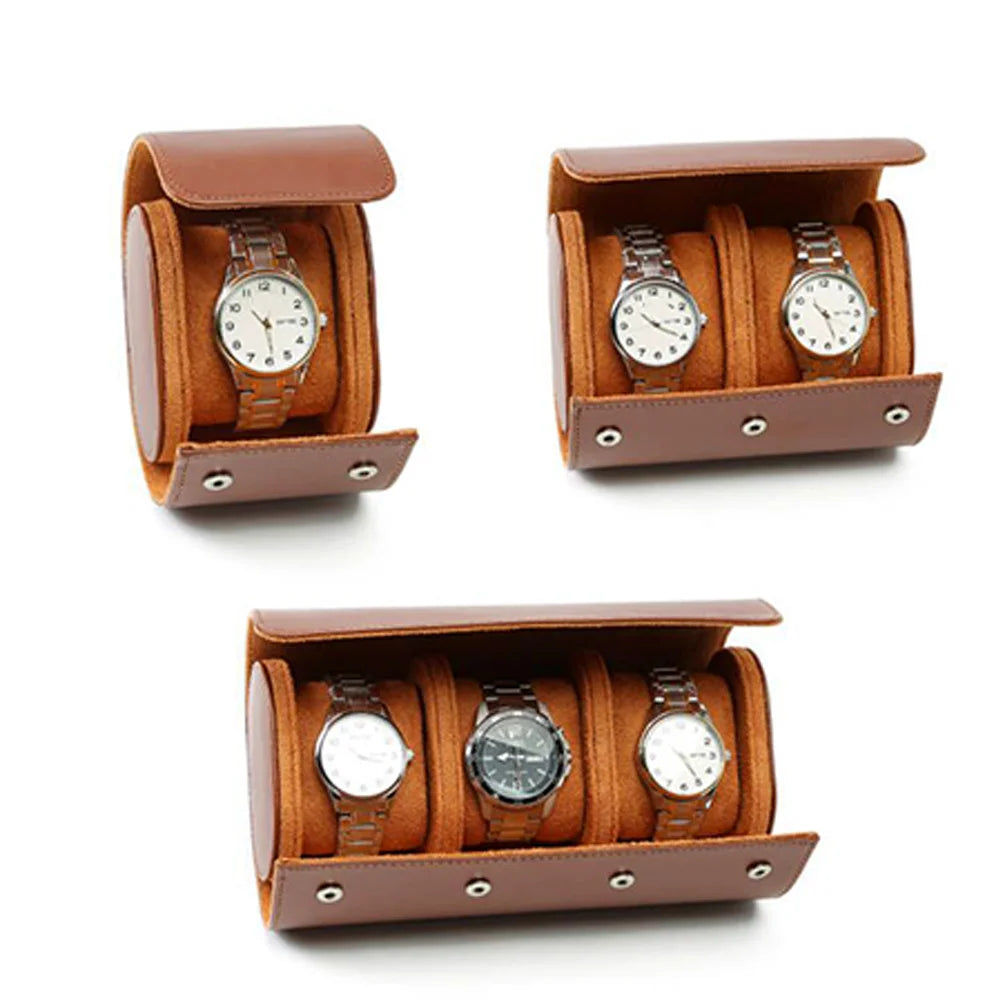 Porta-Relógios de Couro Luxuoso Noble™ A005