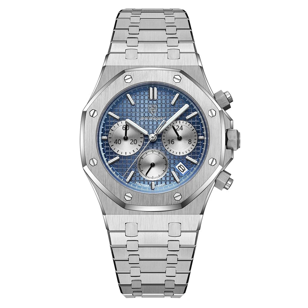 Noble™ I005 com cronógrafo funcional e pulseira de aço