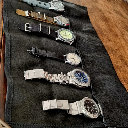 Watch Roll de Couro Legítimo para 6 Relógios Noble™ A007