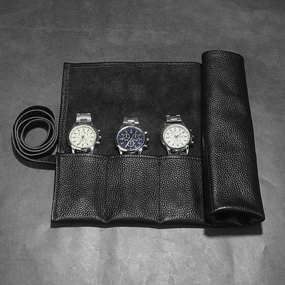 Watch Roll de Couro Legítimo para 6 Relógios Noble™ A007