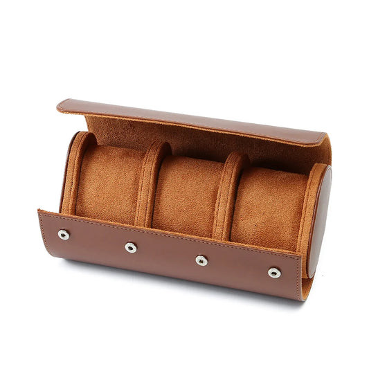 Porta-Relógios de Couro Luxuoso Noble™ A005