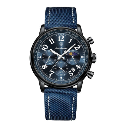 Noble V004 com pulseira de nylon e estilo esportivo robusto
