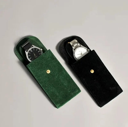 Porta-Relógio de Veludo Luxuoso Noble™ A006